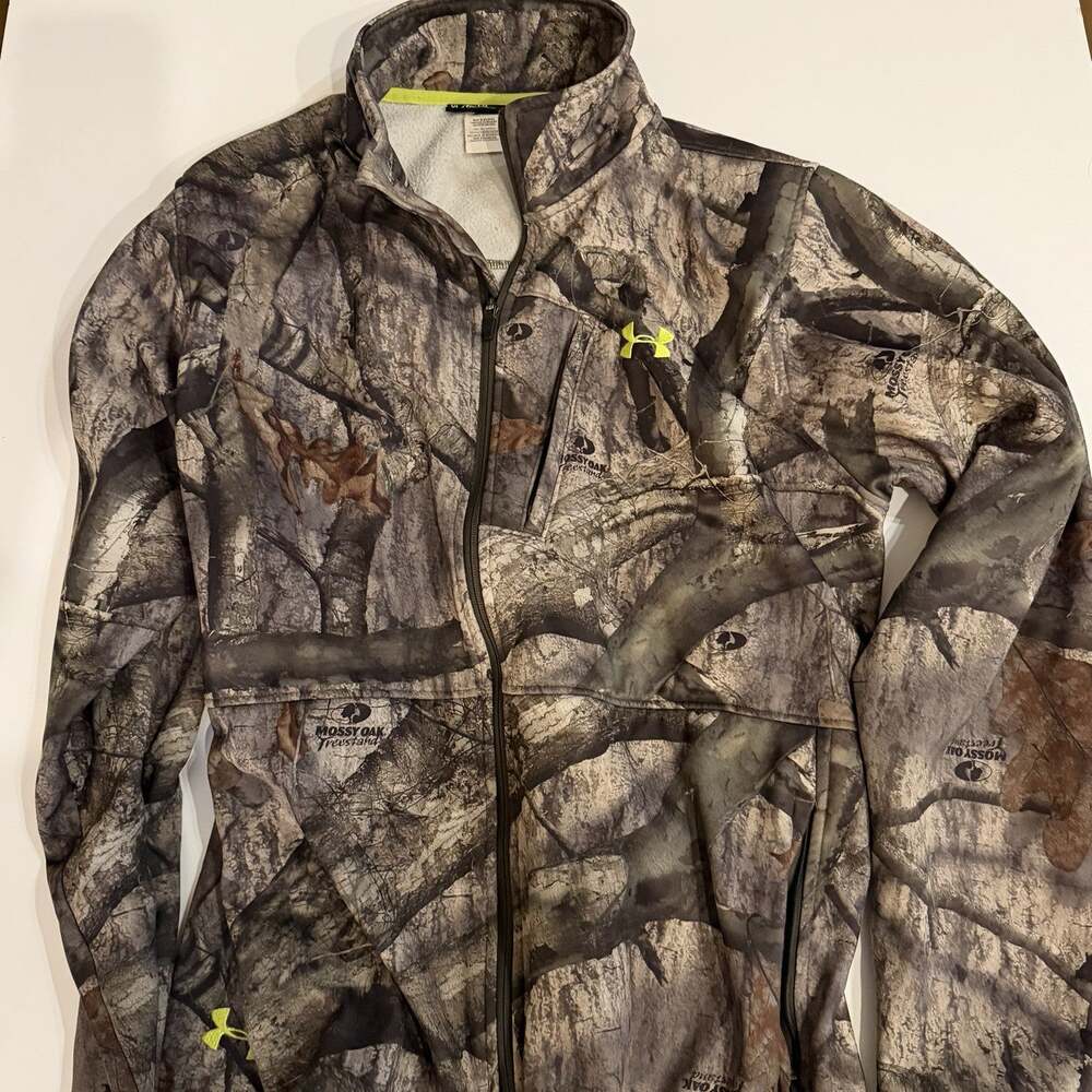 Under Armour Scent Control Mossy Oak Treestand Camo Jacket Men's XL